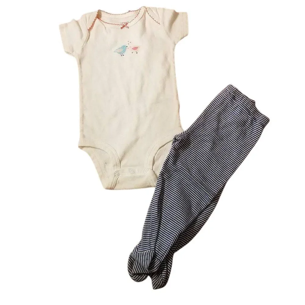 Carter's footed bird outfit 6-9 months - Picture 2 of 2